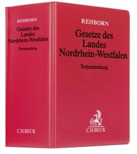Rehborn (vormals v. Hippel/Rehborn) Gesetze des Landes Nordrhein-Westfalen Textband ohne Fortsetzungsbezug