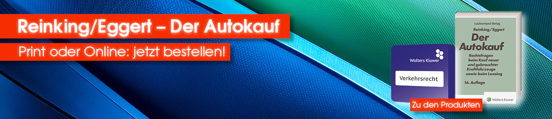 zu Reinking/Egger »Der Autokauf«