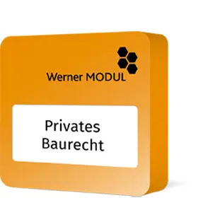 Modul Privates Baurecht