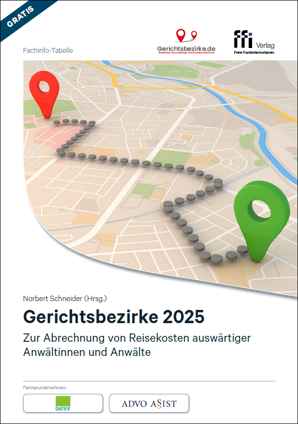 Gerichtsbezirke 2025