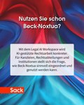 Sack Fachmedien | LinkedIn-Beitrag über Beck-Noxtua
