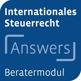 Cover Beratermodul Internationales Steuerrecht